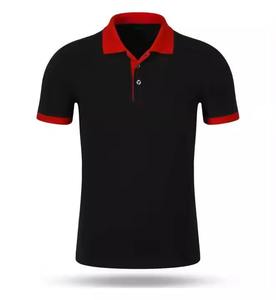 Polo personalizado para hombre, bordado a rayas, 190 gramos, negocios, deportes informales, manga corta, solapa, ropa de trabajo en blanco - Product Image 1
