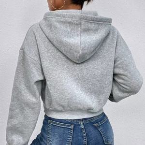 Sudaderas con Capucha de Alta Calidad, Personalizadas con Logotipo, Tejido French Terry, 100% Algodón, Estilo Urbano, Lisas, Corte Regular, para Mujer - Product Image 2