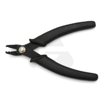 Pince d'extension de cheveux professionnelle en acier inoxydable pour l'application de micro-anneau poignée ergonomique et outil de précision pour salon