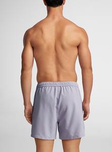 กางเกงขาสั้นลำลองเอวกลางสำหรับผู้ชายกางเกงขาสั้นแห้งเร็วระบายอากาศได้ดีเบอร์มิวดาสีทึบยาวถึงเข่าสำหรับฤดูร้อน - Product Image 4