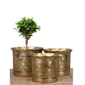 Cooper-maceta de flores antigua para decoración del hogar y jardín, hecho a mano jarrón de flores, artículo decorativo para suelo de lujo, la mejor calidad - Product Image 3