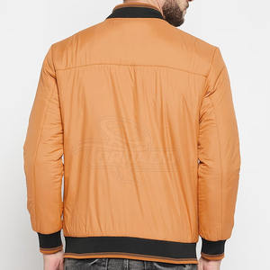 Venta al por mayor de secado rápido chaqueta de los hombres para la venta en línea de poliéster hecho chaqueta de bombardero para los hombres - Product Image 3
