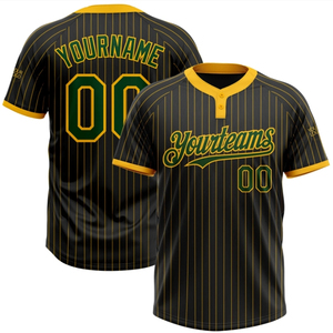 Camiseta de Béisbol Personalizada con Dos Botones, Impresión por Transferencia de Calor, Talla Grande, Diseño Anti-UV, Transpirable, Antibacteriana y de Secado Rápido - Product Image 5