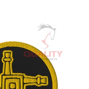 Badges de conception personnalisée brodés à la main de haute qualité patchs de broderie à la main de haute qualité badge nominatif en gros - Product Image 2