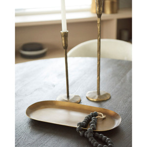 Custom Logo Aluminium Metal Oval Shape Serving Tray For Home And <b>Kitchen</b> <b>Decor</b> in Best Price - Product Image 2