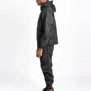 High Quality Winter Mens Streetwear Windbreaker Tracksuit Full Zip up Windproof & Breathable Maternity Set Custom Logo <b>Print</b> OEM - Product Image 6