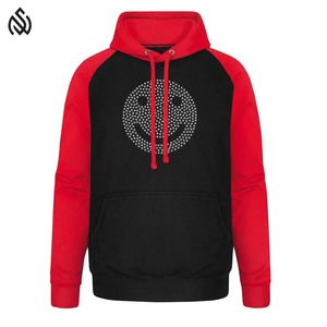 Pull à capuche en strass pour hommes en gros Logo personnalisé imprimé Design élégant 100% coton pour l'automne-Fabriqué au Pakistan - Product Image 1