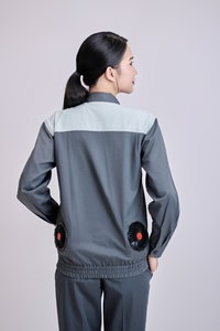 Veste de travail pour femmes en tissu TC respirant, confortable, durable, haute visibilité, résistante aux déchirures, climatisée, de fabrication vietnamienne FMF - Product Image 3