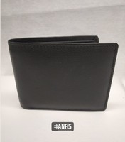 Stock prêt à vendre sac à main en cuir véritable doublure en PVC porte-cartes blocage RFID portefeuilles pour hommes directement fabriqué en usine ouvert PU