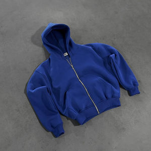 Nouveauté Survêtements unisexes à fermeture éclair, coupe confortable, design solide, ensemble 2 pièces de différentes couleurs avec marque privée - Product Image 5