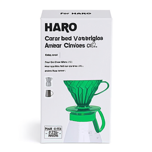 Filtre à café en verre vert HARIO taille 02 pour cafetières à versement manuel - Product Image 2