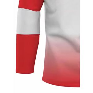 Maillots de hockey sur glace à sublimation personnalisée 100% broderie de maillot de hockey sur glace respirant en polyester - Product Image 4