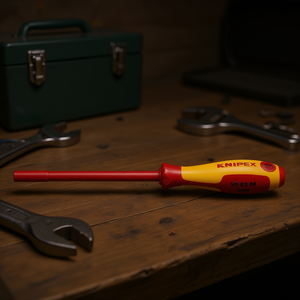 ประแจขันน็อตแบบขัดเงา Knipex VDE พร้อมด้ามจับไขควง - Product Image 3