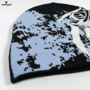 Hot Selling Professional High Quality Cotton <b>Beanie</b> Caps with 3D Embroidery Breathable & Waterproof Custom Color Options - Product Image 6