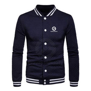 Chaqueta Universitaria para Hombre, Nueva Moda 2025, Económica, con Cuello Alto, Logotipo Frontal, Ecológica, Transpirable, de Alta Calidad y Personalizable - Product Image 1