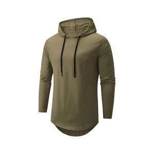 Streetwear 450gsm 100% Coton Surdimensionné Hommes Zip Up Hoodies Casual Blank Zippered Hoodie Hommes Hoodies - Product Image 5