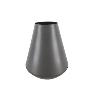 Stylish Design Iron Metal Flower Vase <b>Grey</b> Finished for Home and Wedding Tabletop Decoration Metal Vase Handmade Bulk - Product Image 1