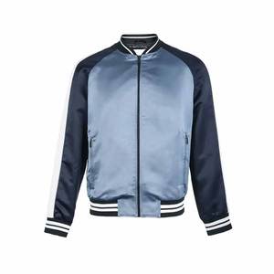 Nouvelle veste en satin à manches raglan, vente chaude, qualité supérieure, design personnalisé, logo, veste en soie varsity pour adulte - Product Image 1