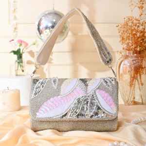 Custom Embroidery Cotton Bag with <b>Sling</b> Belt - Product Image 6