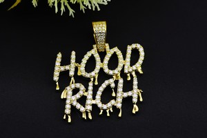 จี้925เพชรโมอิสพร้อมจี้และจี้อัญมณีประดับเพชรแบบเลือกชื่อได้ตามต้องการ - Product Image 2