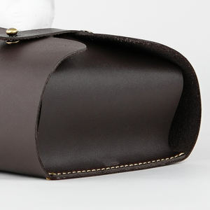 ที่ใส่กระดาษชำระหนังแท้ดีไซน์เนอร์ทำมือที่ทนทานพร้อมการออกแบบที่ปรับแต่งได้สำหรับ LTBC-0007ตกแต่งบ้านและสำนักงานที่หรูหรา - Product Image 3