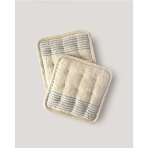 Modern Style Square Shape Soft Cloth Linen <b>Coaster</b> for Home Restaurant <b>Table</b> <b>Coaster</b> - Product Image 4