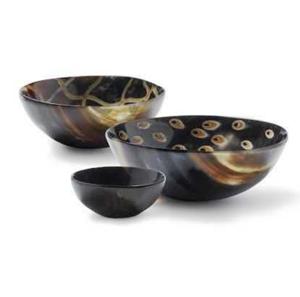 Plateaux et bols décoratifs Style unique et luxe Vente à chaud Bol décoratif en buffle Service à raser - Product Image 5