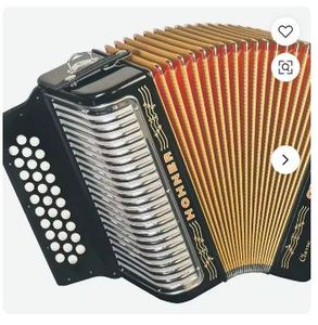 PROVEEDOR DE Acordeón Diatónico Hohner 3500FB Corona II de 31 Botones FBbEB Nuevo, Color Blanco con Bolsa y Correas - Product Image 1