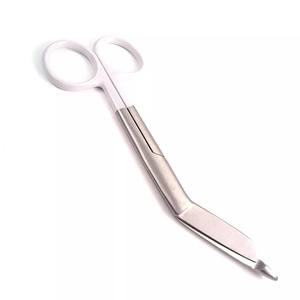 2022 nouveauté OEM couleur infirmière médicale ciseaux en acier inoxydable pansement ciseaux couleur poignée Instruments chirurgicaux base - Product Image 2