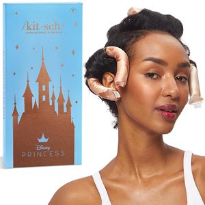 Pour Kitsch for Disney : Bigoudis sans chaleur en satin Flexi Rods – Outils de coiffage à froid en mousse éponge - Product Image 1