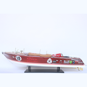 จีอา เนียน ผู้ผลิต รับออกแบบเรือจำลองไม้ SUPER RIVA ZOOM แบบกำหนดเอง - โมเดลเรือไม้คุณภาพสูง - งานฝีมือ - Product Image 1