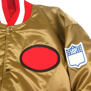 Veste de sports d'équipe personnalisée Vestes universitaires en satin de baseball pour hommes Vestes universitaires en satin imperméables personnalisées pour hommes - Product Image 6