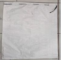 Sacs en PP tissé tubulaire recyclables pour emballage de sable et d'engrais, sacs en PP tissé vides OBERON POLYPACK avec poignée à patch, prix promotionnel