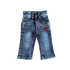 Casual Straight Leg Denim Jeans Children's Clothing Mid Waist Pants for Baby Boy New Fashion Boys Jeans Short Kids Jeans Pants - Product Image 6