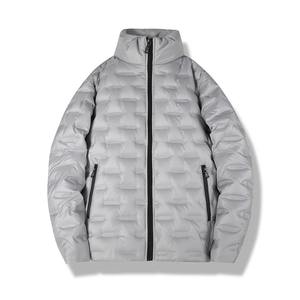 Blouson aviateur matelassé de luxe léger personnalisé pour hommes grande taille manteau d'hiver col à capuche toile tissu livraison aérienne disponible - Product Image 6