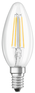 Lampada a Candela LED Retrofit in Cristallo E14 6.5W 2700K 806Lm (Osram 4058075434981) - Product Image 1