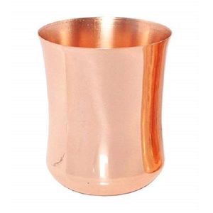 Verre à eau en cuivre écologique de luxe au design unique pour la maison et l'hôtel Passe au lave-vaisselle en vrac disponible-Artisanat Saniya - Product Image 2