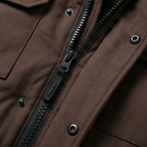 Nouvelle veste parka classique à capuche pour homme confortable 2025, parka personnalisable de qualité supérieure - Product Image 4