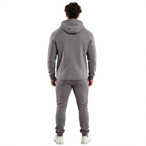 Conjuntos de Sudaderas con Capucha y Pantalones Deportivos Unisex, Personalizados, OEM, al por Mayor, de Felpa Francesa, Transpirables, Sostenibles, con Logotipo Impreso y Bordado - Product Image 4