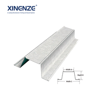 Canal de Acero Galvanizado para Techos de Pladur, Diseño Moderno, 68x35x22mm, Omega, Resistente al Agua, para Apartamentos