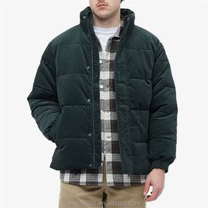 Nouveauté manteau d'hiver pour hommes doudoune épaisse courte bouffante manteaux à bulles PU vestes à manches longues - Product Image 1