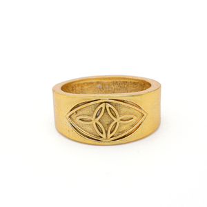 À la mode 14k or rempli Dainty minimaliste Designer bague de fiançailles en gros laiton femmes mode bijoux fêtes anniversaires - Product Image 1