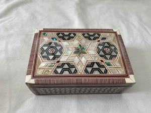 Wholesale Exquisite Handmade Mother of Pearl Jewellery Box Inlaid Ring Box <b>for</b> Luxury Cosmetics Storage <b>for</b> Gift <b>Home</b> Decoration - Product Image 3