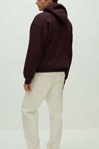 Sweat-shirts en molleton pour hommes 100% coton biologique, sweat-shirt uni pour hommes, sweat-shirts personnalisés pour hommes, vêtements de rue pour hommes, fabricants de pulls - Product Image 4