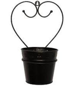 Pot de fleurs galvanisé pour le salon Décoration décorative en vrac Décoration suspendue Pot de fleur Décoration de restaurant Forme de bidon d'eau - Product Image 2