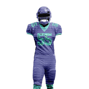 2025 Equipo universitario personalizado Uniformes americanos ODM OEM Deal Tackle Paquete de sarga Diseño de sublimación personalizado Tallas grandes Corto - Product Image 1