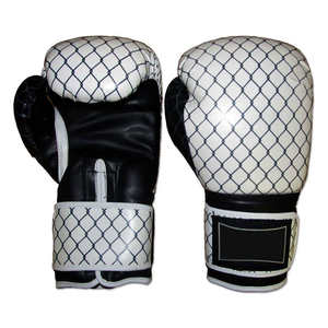 Gants de boxe de gros haute performance avec rembourrage en mousse haute densité, respirants, à lacets, logo personnalisé, en cuir véritable, pour l'extérieur - Product Image 4