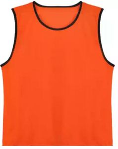 Chalecos de fútbol personalizados sin sublimación, chalecos de entrenamiento de fútbol, chalecos de entrenamiento, camisetas de práctica de equipo personalizadas de malla - Product Image 3