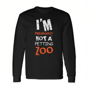 T-shirt Premaman a Maniche Lunghe con Design Zoo Animale - Categoria Promozionale - Product Image 3