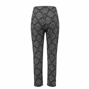 Pantalons pour femmes en tissu polyester premium imprimé numérique uni, antistatique, confortable, décontracté, mode quotidienne, pantalons pour femmes M - Product Image 2